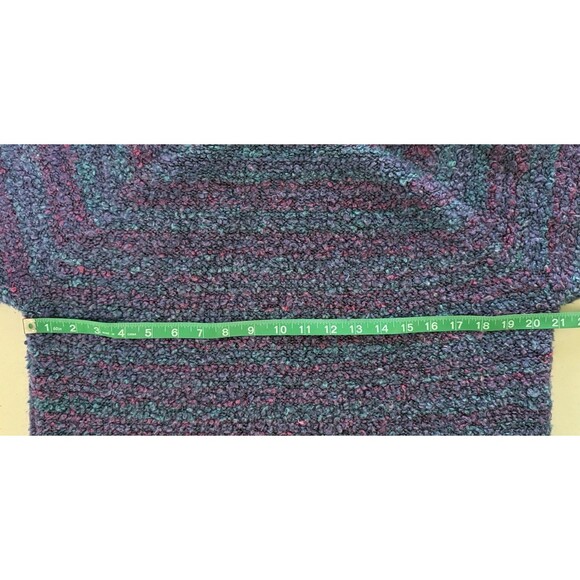 NorthStyle Women's Chunky Bouclé Knit Sweater Jewel Tone Cozy Winter Top Sz Med - Picture 7 of 8